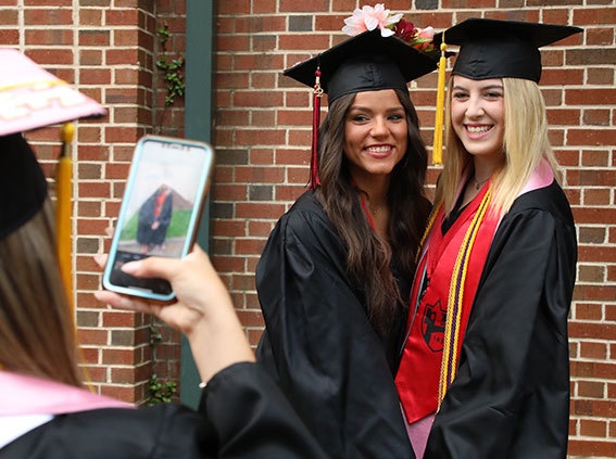 Commencement Students