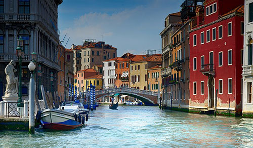 Venice Grand Canal during the day