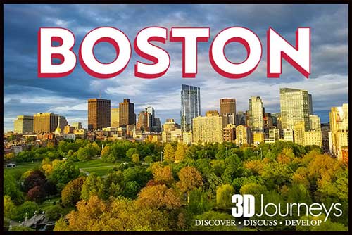 This year's 3D Journeys topic is Boston