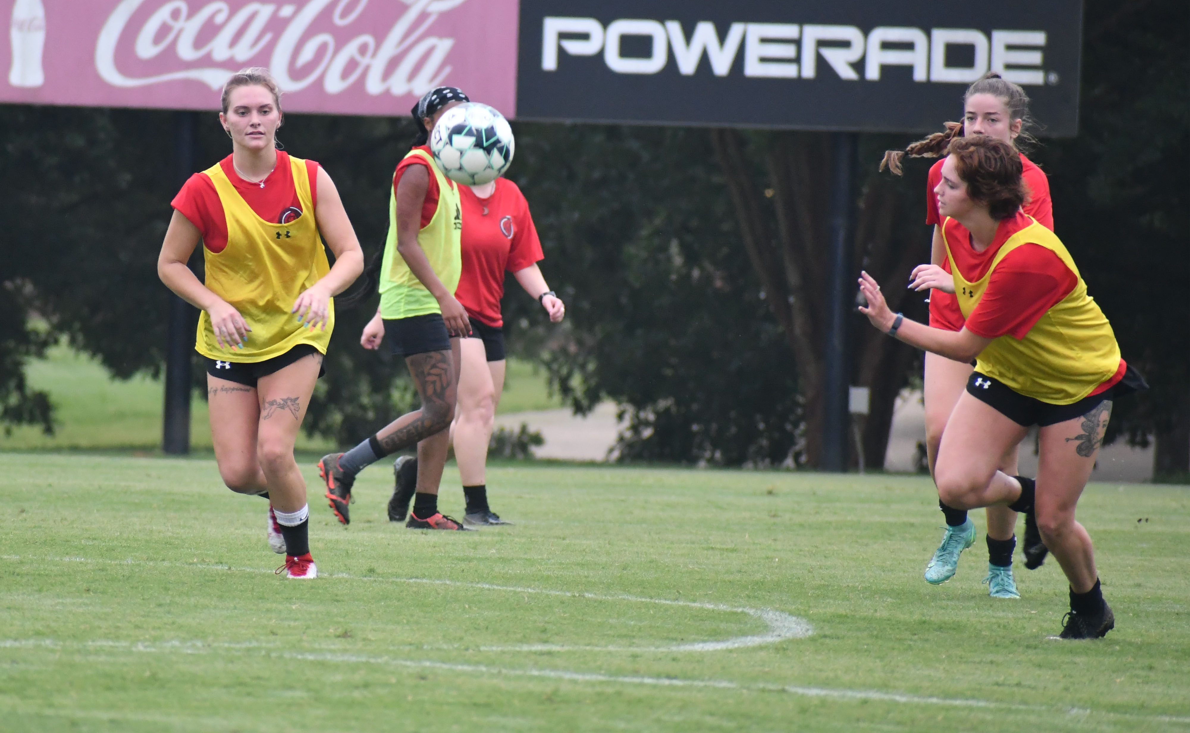 Panther soccer team starts practice