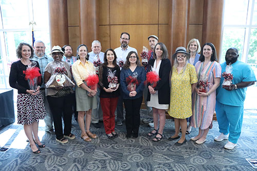 Service Award recipients
