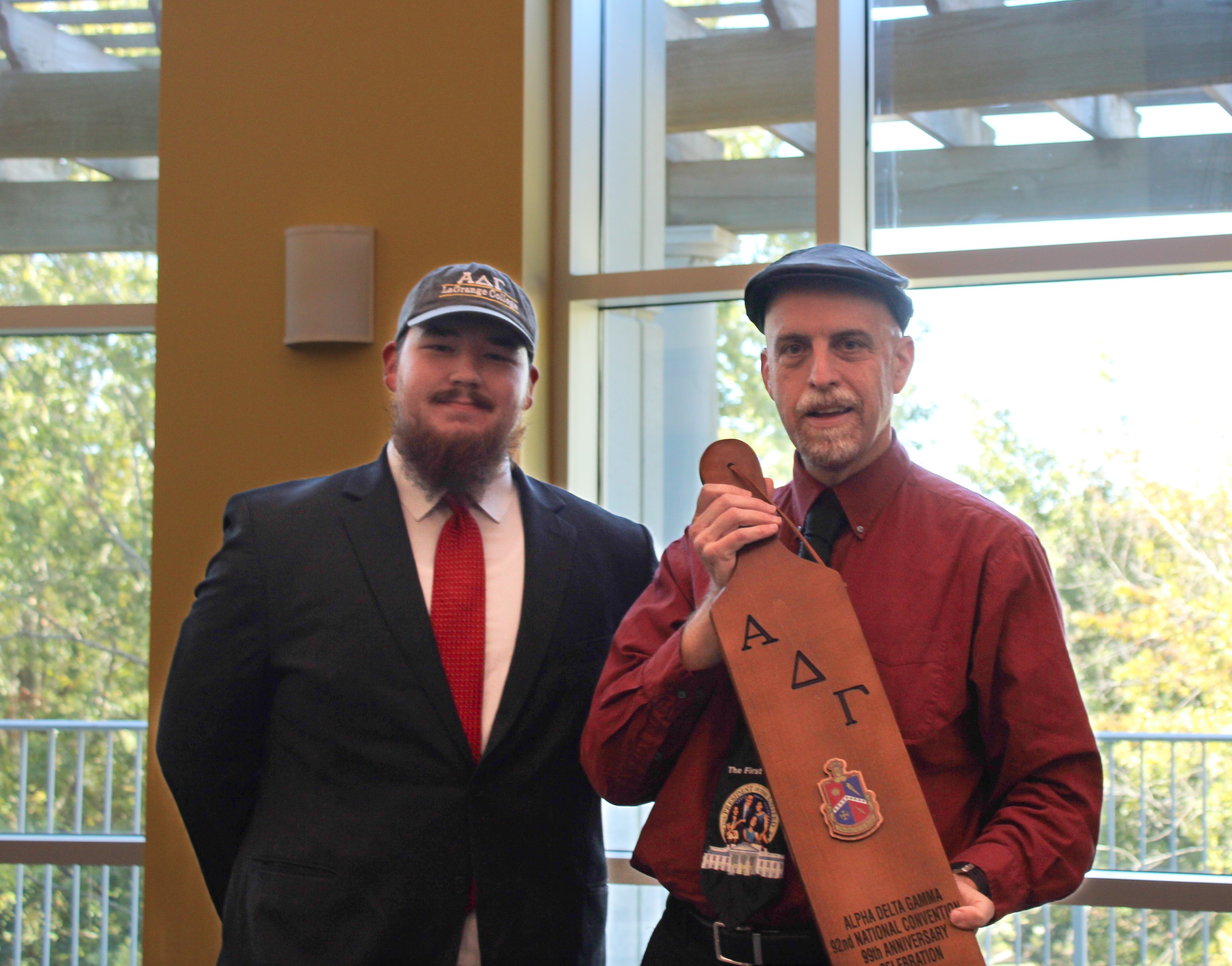 Faculty member recognized by fraternity