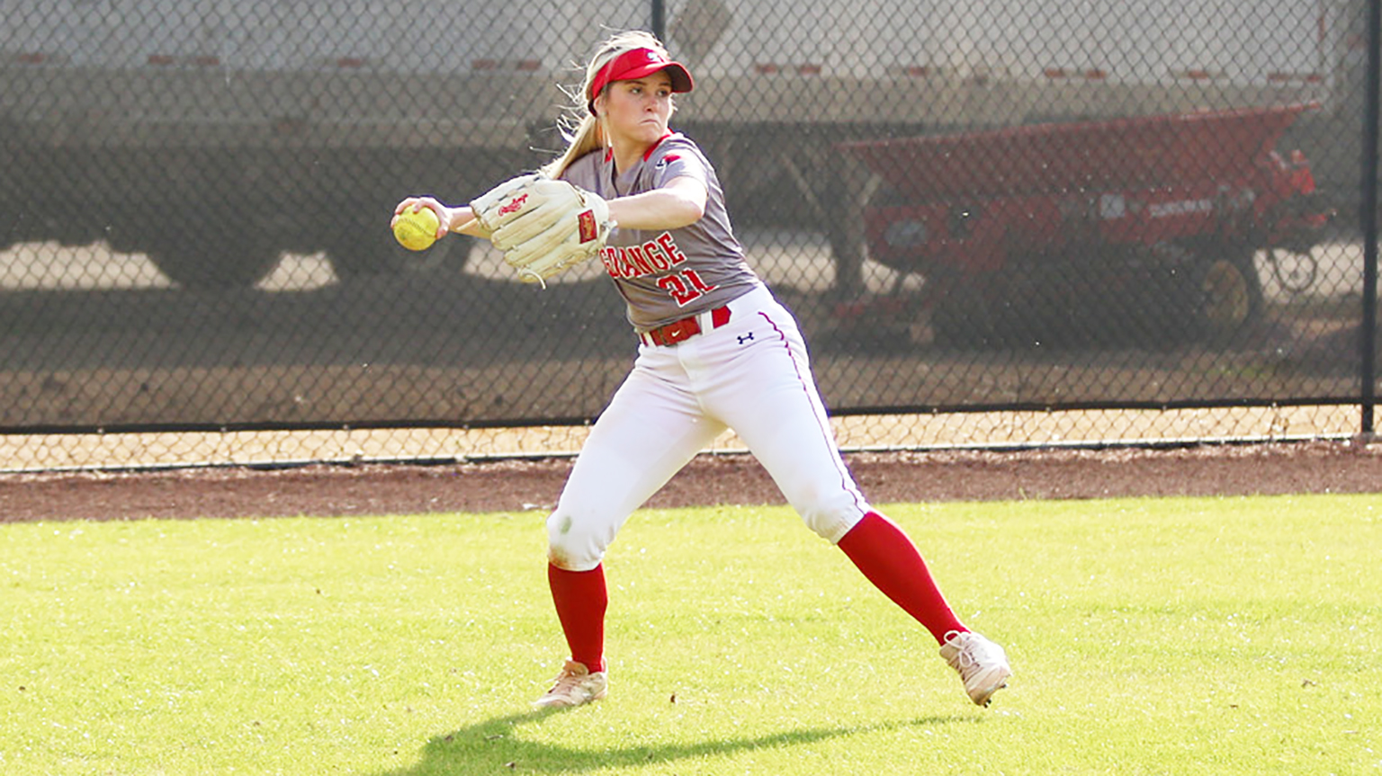 Pitcher on the mound
