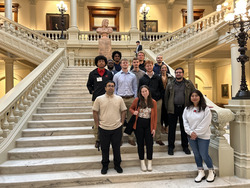 Students attend professional accountants meeting