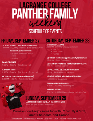 Family event on campus