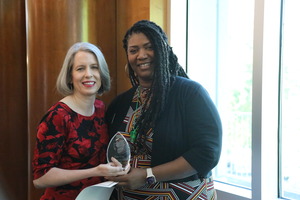 Counseling director recognized for student service