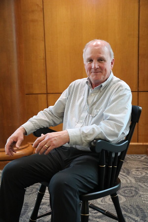Math professor celebrated for service