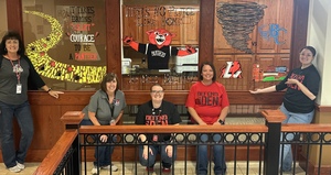 Staff team wins Homecoming prize