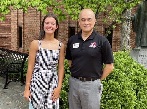 Math major accepted into research program