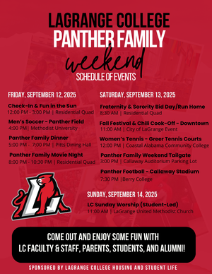 Family event flyer
