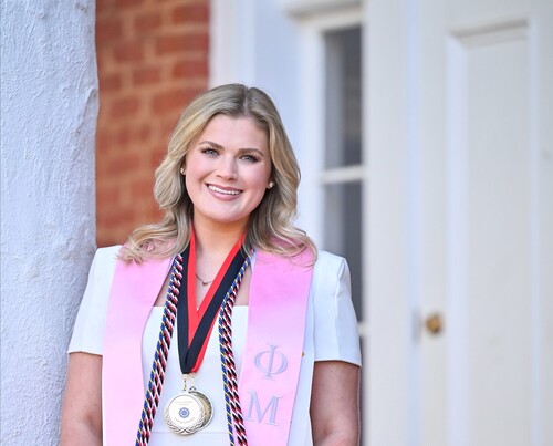 Graduate furthers education to become attorney