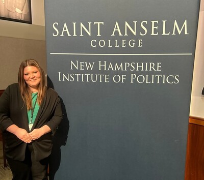 Student presents at national event