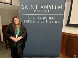 Student presents at symposium