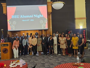 Student organization hosts gathering