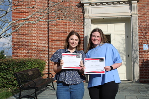 Seniors accepted to graduate communications and pharmacy program