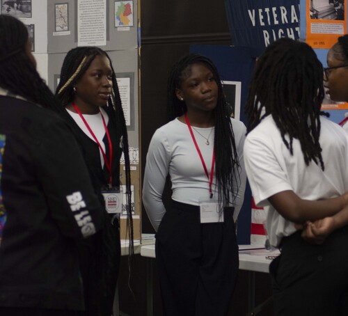 Students present research at previous competition