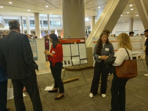 Psychology student presents research