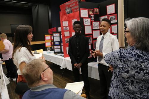 National History Day student presentation