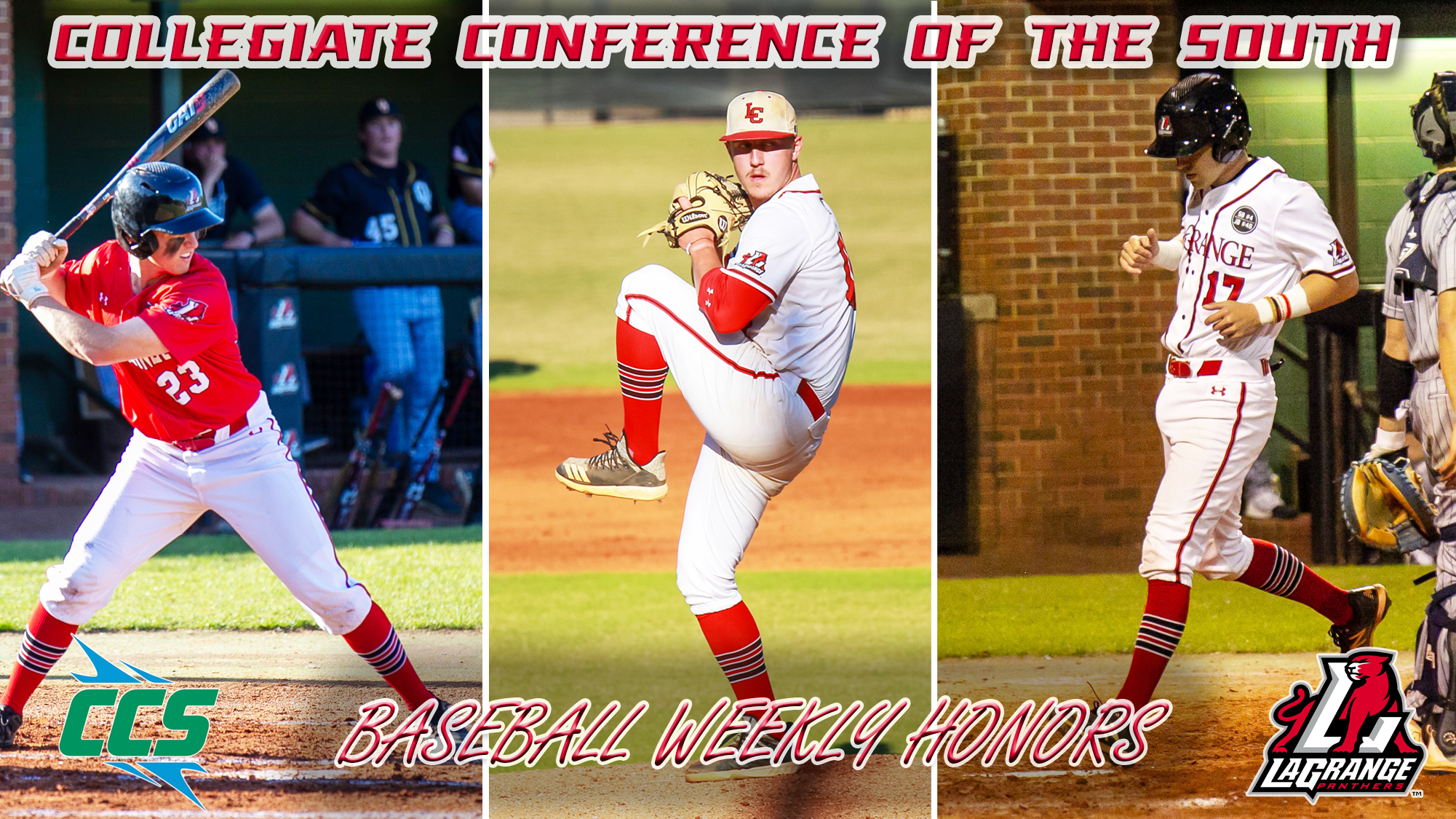 Players recognized for weekly conference awards