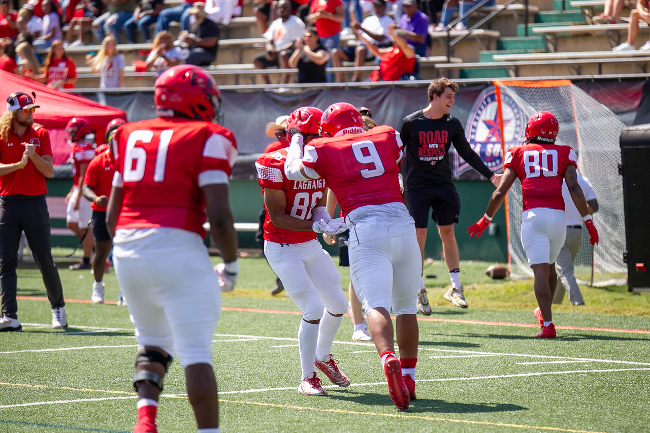 Competition against NC Wesleyan