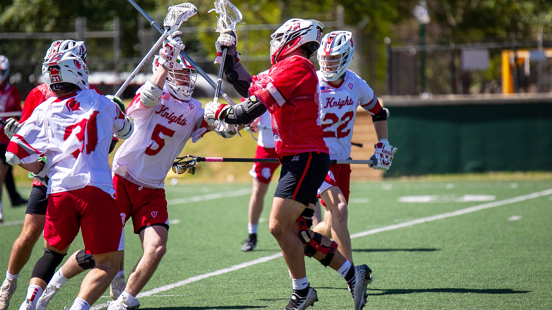 Lacrosse match against Southern Virginia