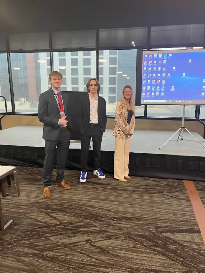 Students present research project