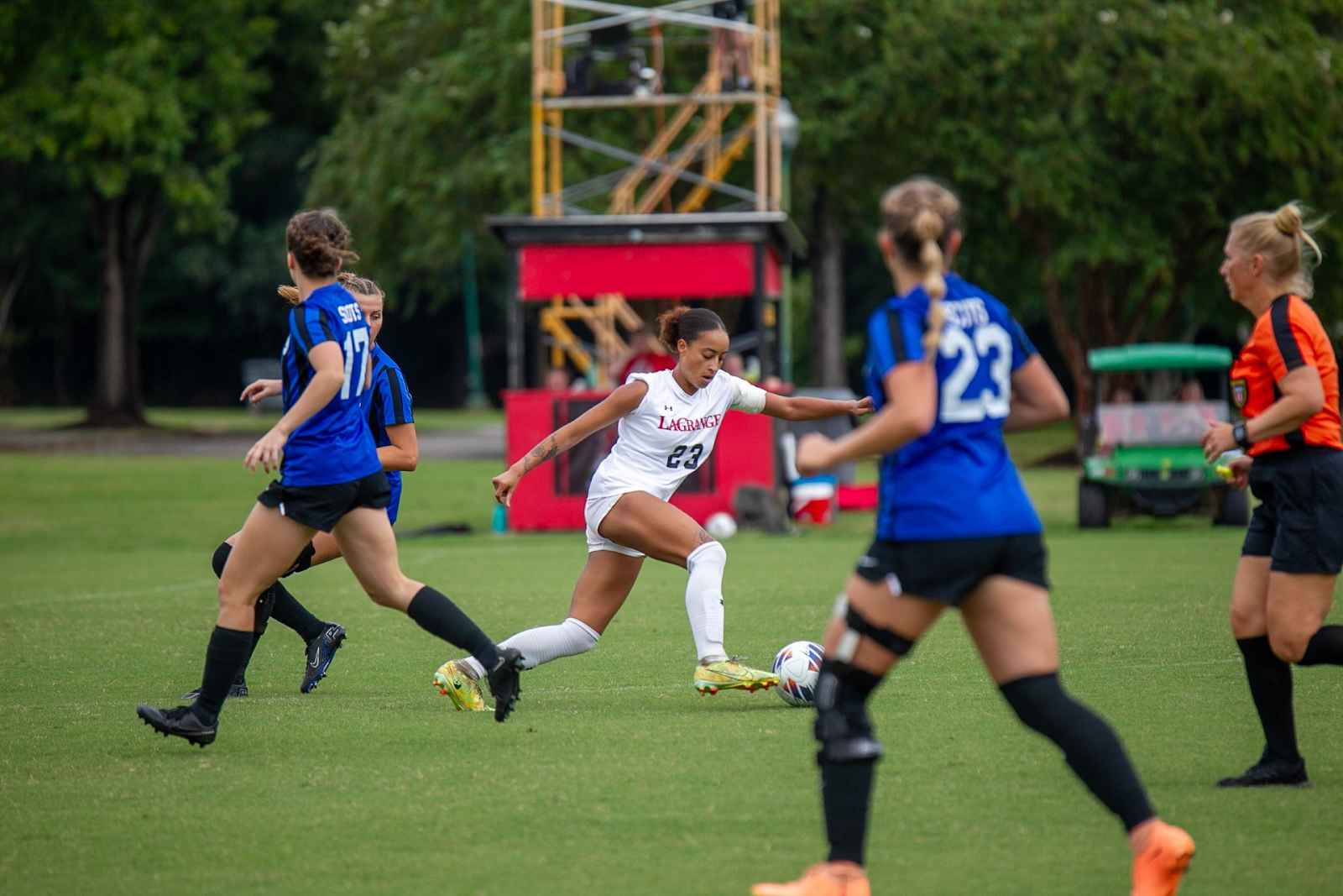 Match against Wesleyan
