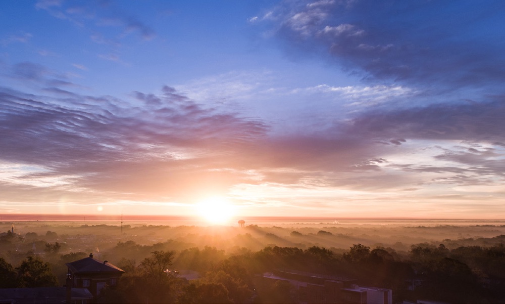 A beautiful LaGrange sunrise