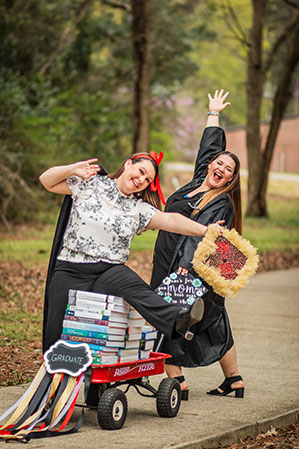 Michelle Hopper and Janine Lovins