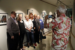 50th reunion class takes a picture