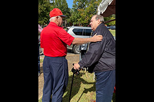 alumni at Homecoming tailgate 2023