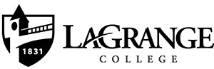 LaGrange College logo in all black