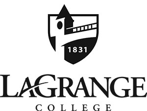 LaGrange College logo in all black
